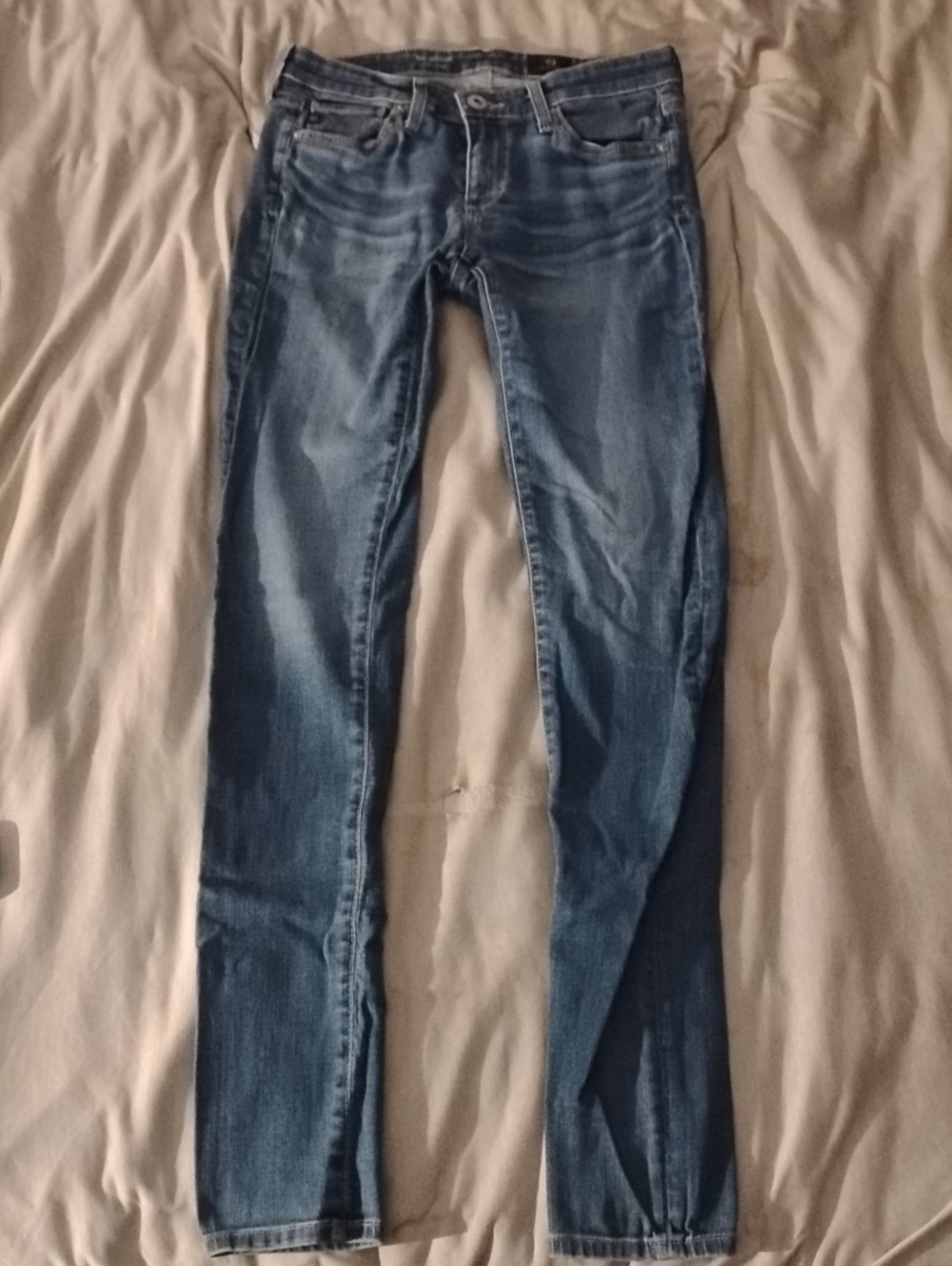 AG Adriano Goldschmied Women's Dark Blue Skinny Jeans